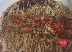 剁椒金针菇的做法图解5