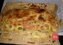 香蕉榨菜蛋糕的做法图解5