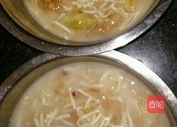 银露八宝豆花粥蕉面布丁的做法图解1