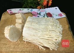 爆炒金针菇的做法图解2