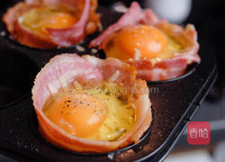 培根吐司鸡蛋杯的做法图解5