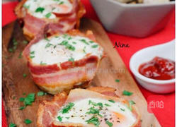 培根吐司鸡蛋杯的做法图解6