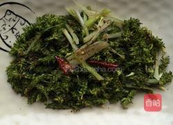 柳树芽拌葱丝的做法图解4