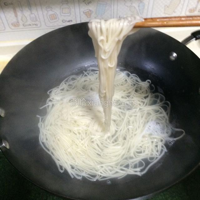 约3-5分钟时间，面条即可出锅。