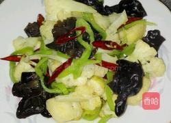 清炒菜花的做法图解5