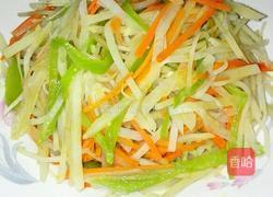 清炒三丝的做法图解9