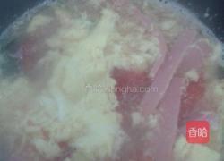 西红柿火腿蛋汤的做法图解4
