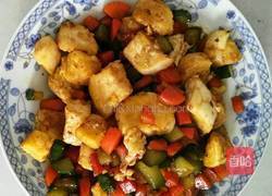 营养炒馒头片的做法图解5