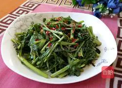 Illustration of how to make cold chrysanthemum 7