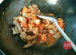 西红柿土豆炖牛腩的做法图解8