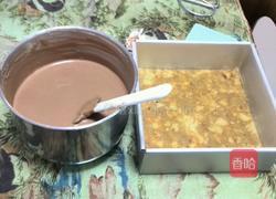 巧克力芝士蛋糕8寸方模的做法图解12