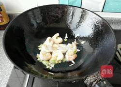 小白菜炒虾仁的做法图解6