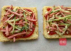 吐司披萨的做法图解5