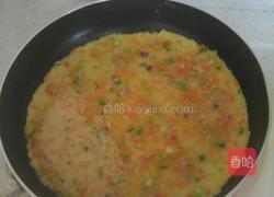 蔬菜鸡蛋饼的做法图解8