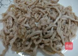 蒜苔肉丝的做法图解4