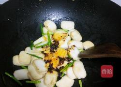 蒜蓉炒年糕的做法图解4