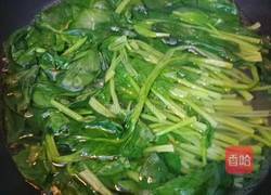 菠菜拌粉丝的做法图解3