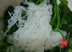菠菜拌粉丝的做法图解5