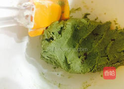 抹茶蔓越莓曲奇饼干的做法图解6