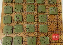 抹茶蔓越莓曲奇饼干的做法图解8