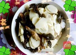 山药木耳炒肉的做法图解8