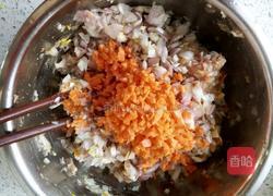 猪肉元葱胡萝卜包子的做法图解8