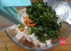 香椿拌豆腐的做法图解6