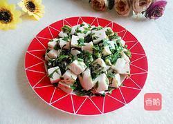 香椿拌豆腐的做法图解8