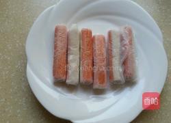 蟹棒油菜的做法图解3