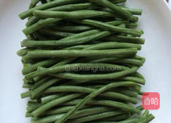 豆豉麻酱豇豆角的做法图解1