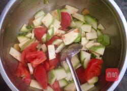 番茄炖西葫芦的做法图解4