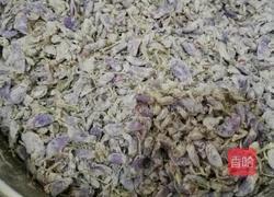 蒸葛花菜加肉的做法图解1