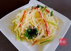 花椒油炝拌土豆丝的做法图解10