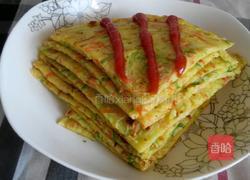 双色鸡蛋饼的做法图解7