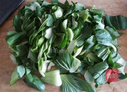 香菇烧油菜的做法图解1