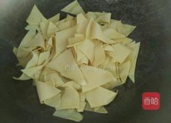 炒干豆腐的做法图解2