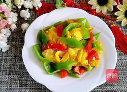 彩椒炒鸡蛋的做法图解9