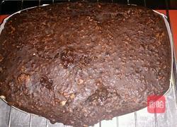 可可甘纳许豆花生核磅蛋糕的做法图解6