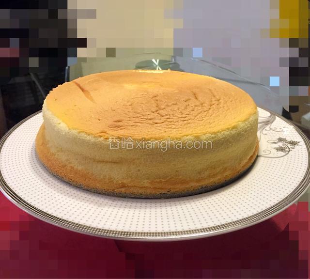 橙香戚风蛋糕