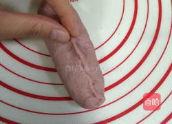 紫薯蜜豆面包的做法图解10