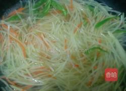 土豆丝的做法图解2