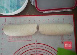 (冷藏汤种)豆沙蜜豆双拼薏仁土司的做法图解8