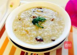 排骨干贝干蚝粥的做法图解8