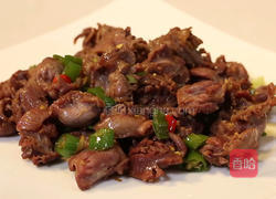 香辣鸡胗的做法图解8