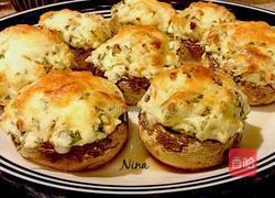 焗烤蘑菇的做法图解7