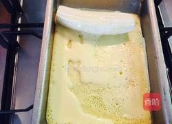 双色蛋糕香蕉卷的做法图解6