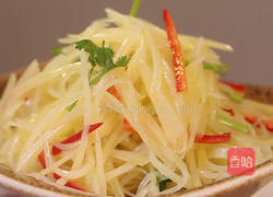 凉拌土豆丝的做法图解5