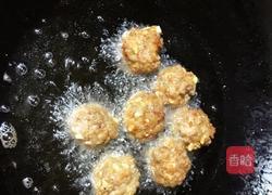 炸蒜蓉丸子的做法图解8