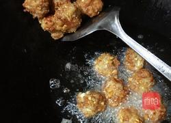 炸蒜蓉丸子的做法图解9