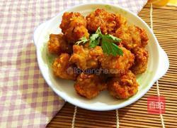 炸蒜蓉丸子的做法图解11